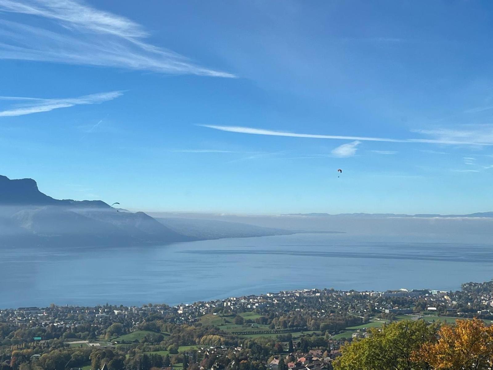Swiss Chalet - Mountain And Lake View Blonay Екстер'єр фото