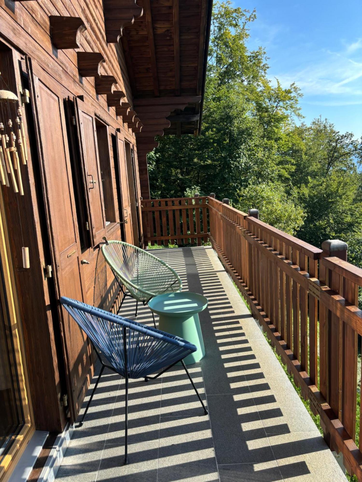 Swiss Chalet - Mountain And Lake View Blonay Екстер'єр фото