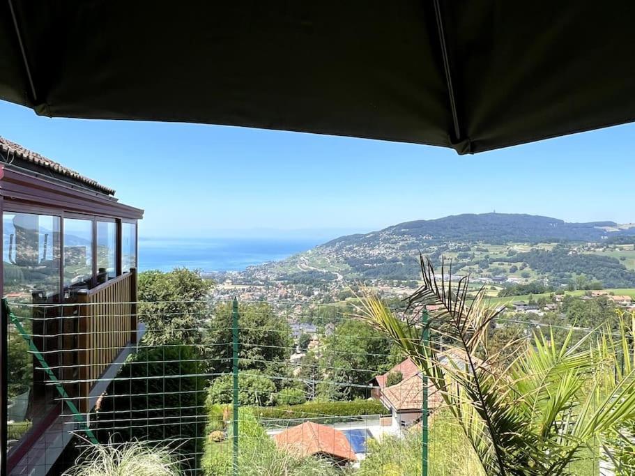 Swiss Chalet - Mountain And Lake View Blonay Екстер'єр фото