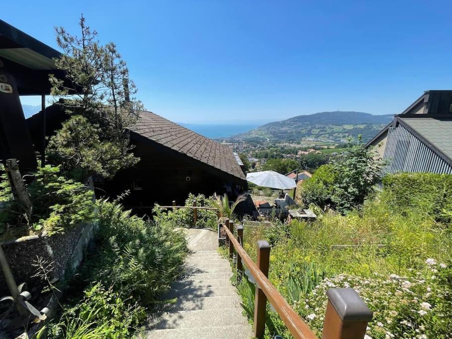 Swiss Chalet - Mountain And Lake View Blonay Екстер'єр фото